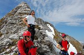 Due grandi cime: Cimon della Bagozza e Mengol in Val di Scalve e la piccola cima di Tisa da Vertova - FOTOGALLERY